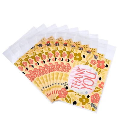 95~100pc Colorful Rectangle OPP Cellophane Bag Wedding Party Gift Bag 16.2x9.9cm • $8.98