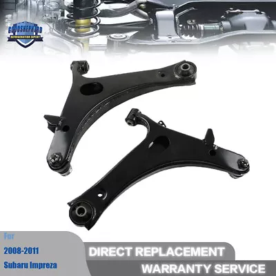 Pair Front Left & Right Side Lower Control Arm Kit For 2008-2011 Subaru Impreza • $99.75