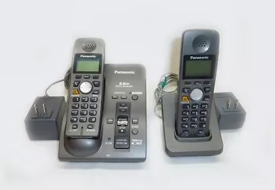 Panasonic KX-TG6051B 5.8GHz Cordless Phone System With Answering Machine • $17.95