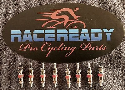 8 RACE-READY  Schrader Valve Cores....Road..MTB...BMX...Bike...Bicycles • $10.95