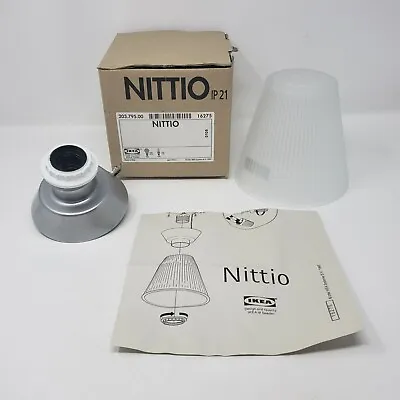 Vintage NITTIO Ceiling Light Fixture NIB - IKEA 16275  • $39.99