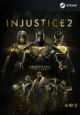 $19.89 • Buy Injustice 2 Legendary Edition PC GAME Steam BRAND NEW GENUINE DC WB Games