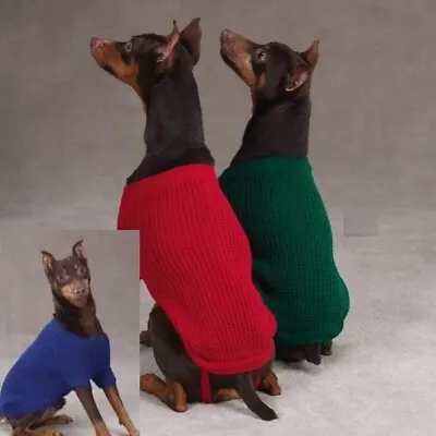 Shaker Knit Dog Sweater By Zack & Zoey In 3 Colors 7 Sizes • $15.74