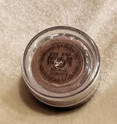 I.d. BareMinerals EyeShadow YOU CAN NEVER BE TOO RICH BROWN .02 OZ / .57 G • $38.99