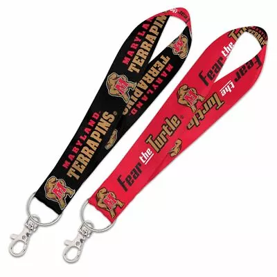 Maryland Terrapins Wincraft NCAA 1  Lanyard Key Strap FREE SHIP!! • $11.99