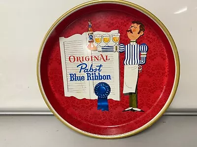 Vintage Pabst Blue Ribbon Beer Tray…1960’s… • $24.95