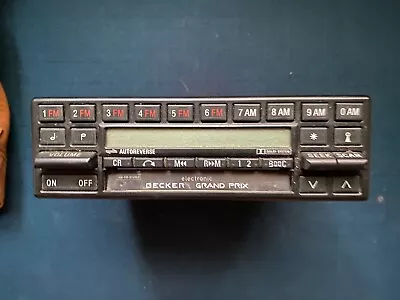 86-93 300 Te Becker Mercedes Benz Oem Grand Prix W124 Cassette Radio Amp • $175