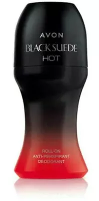 £2.89 • Buy Avon BLACK SUEDE HOT Roll On Anti-Perspirant Deodorant New Sealed 50mls 