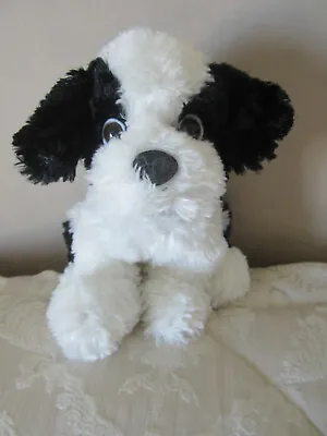 £12.75 • Buy Tesco  Black & White  Dog Sitting Soft  Toy  9” 23 Cm  2007