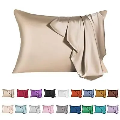 Mulberry Silk Pillowcase For Hair And SkinStandard Size Cooling Silk Pillow • $13.59