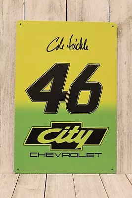 City Racing Tin Metal Sign Movie Poster 46 Cole Trickle Days Of Thunder   XZ • $10.97