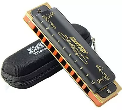 Easttop Diatonic Harmonica Blue Mouth Organ Key Of C Musical Instrument Harmonic • $19.79