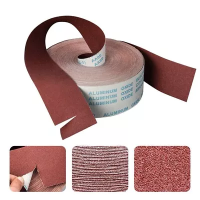 Sandpaper RollEmery Cloth Sanding Abrasive Sheets 80 120 180 240 600 800Grit • $7.47