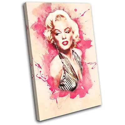 £69.99 • Buy Marilyn Monroe Iconic Celebrities SINGLE CANVAS WALL ART Picture Print VA