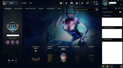 League Of Legends Account Euw 'unlimited Win Exp Boost 3 Ultimate Skins + More ' • £2000