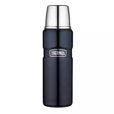 Thermos Stainless King Vacuum Insulated Flask Midnight Blue | 470ml • $33.17