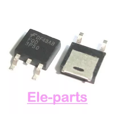 10 PCS FQD3P50 TO-252 FQD 3P50 500V P-Channel Mosfet Transistors Chip • $5.89