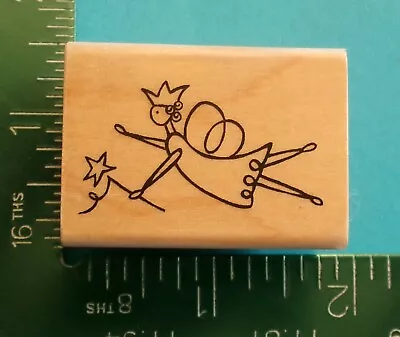 FAIRY With WAND Rubber Stamp By A Muse Artstamps • $3.16