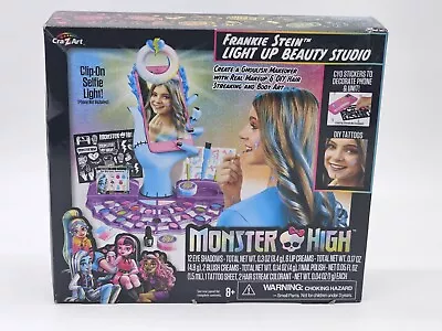 CraZart Monster High Frankie Stein Light Up Beauty Studio Kids Makeup Kit NEW • $21.59