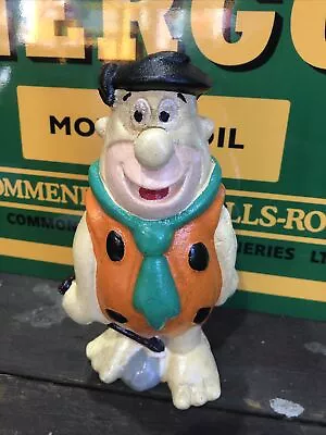 Fred Flinstone Money Bank Cast Iron Repro 500151 • $60