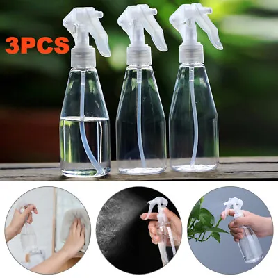 £7.79 • Buy 3pcs 200ml Empty Spray Bottle Hairdressing Water Fine Mist Container Salon