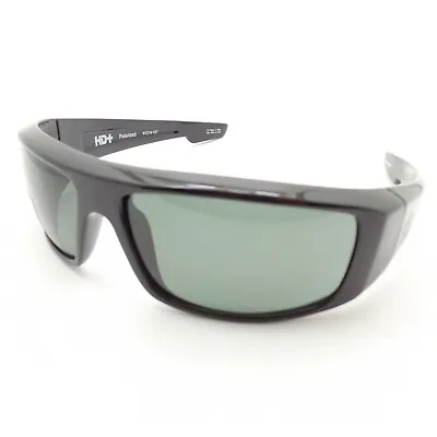 Spy Optics Logan Shiny Black Grey Green Polarized New Sunglasses Authentic • $114.95