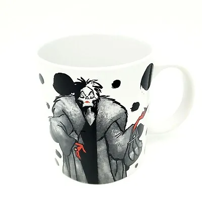 Disney Villain Cruella DeVil Fashion Above All Ceramic Mug 20oz New • $19.77