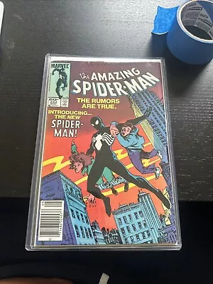 Amazing Spider-Man #252 (1984) KEY *1st Full App Of Black Costume* - News Stand • $200