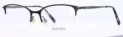 Ellen Tracy AMALFI Purple Womens Cat Eye Half Rim Eyeglasses 52-17-135 • $49.99