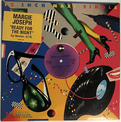 Margie Joseph - Ready For The Night 1984-12’ Single Promotional Record • $9