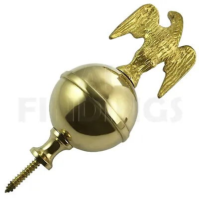 Brass Ball Eagle Spire Finial Grandfather Clock Watch Tool • $68.72