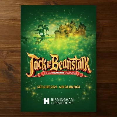 Jack And The Beanstalk Panto Programme | Alison Hammond | 2023 • £14.99