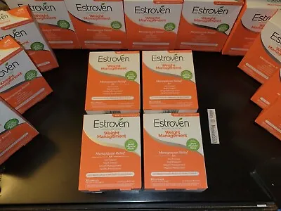 EXP 08/2025+! 4 Box Lot 30ea (120ct) Estroven Weight Management Menopause Relief • $59