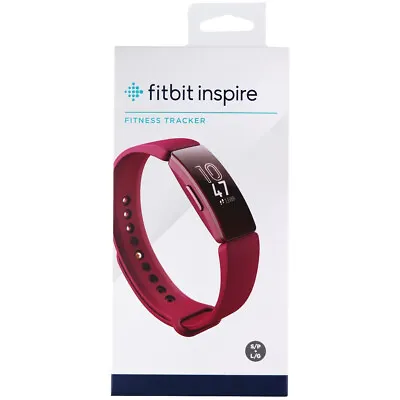 $100.95 • Buy Fitbit Inspire Fitness Tracker - Sangria Red Brand New