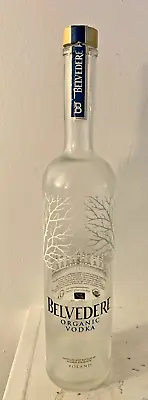 750 ML EU Belvedere Organic Vodka Display Glass Bottle Empty • $2.50