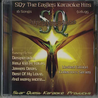 THE EAGLES Karaoke CD+G STAR QUEST-7 NEW IN JEWEL CASEBest Of My LoveDesperado • $12.99