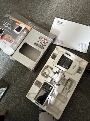 Tommee Tippee Closer To Nature Digital Video Movement And Sound Baby Monitor • £50