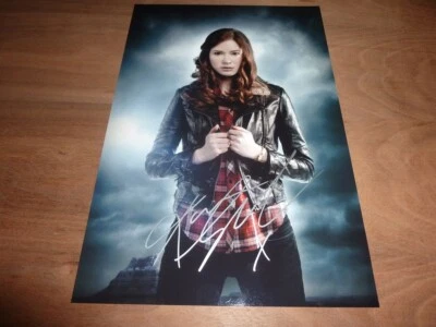 £50 • Buy KAREN GILLAN Signed 12X8 Photo DOCTOR DR WHO + COA