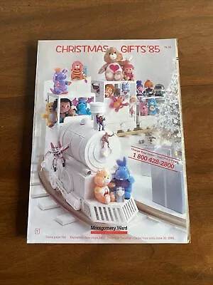 Vintage Catalog Montgomery Wards Christmas Gift 1985 489 Pgs REFERENCE STAR WARS • $39.99