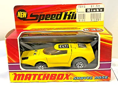 Shovel Nose #2 Speed Kings Matchbox MINT K-32 In Original Unpunched Box • $49.49