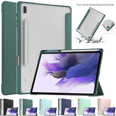 $9.99 • Buy For Samsung Galaxy Tab S7 Plus FE S8+ Tablet Shockproof Stand Clear Case Cover