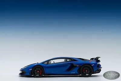 1/18 Autoart Lamborghini Aventador SVJ Blue As Is Defective  • $210