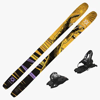 2024 Volkl Revolt 100 Junior Ski W/ Marker Squire 10 Bindings - 2310290K • $384.96