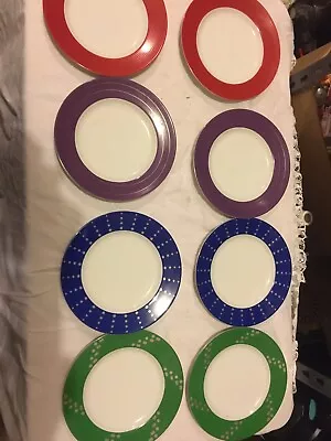 Mikasa Salad Plates Cheers Colors • $48