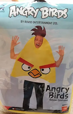 £8.50 • Buy Angry Birds Dress Up Costume - Yellow Bird Adult Size Medium