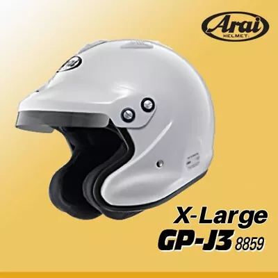 ARAI Helmet GPJ3 X-Large Car Rally Dirt Trial Sold By  Helmet Paint Tokyo  • $425