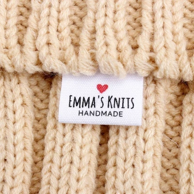 $28.01 • Buy Custom Sewing Label Logo Text Personalized Brand Printing Garment Washable Tags
