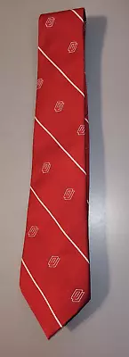 Vintage Oklahoma Sooners OU Men's Tie Pintail Delmar Red 54  • $9.99