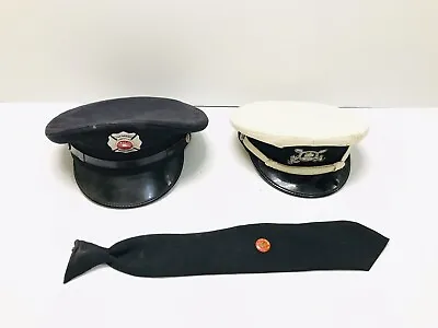 Vintage Fire Fighter And Marine Hat • $32.99
