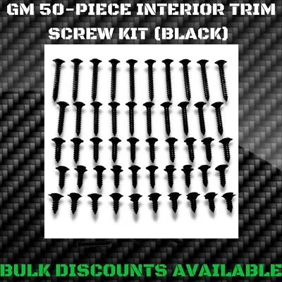 1970-1977 Monte Carlo SS LS A B Pillar Interior Panel T-Top Trim Screws NOS GM • $24.76